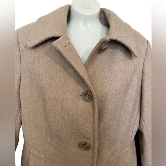 London Fog Wool Blend Peacoat - Picture 3 of 9